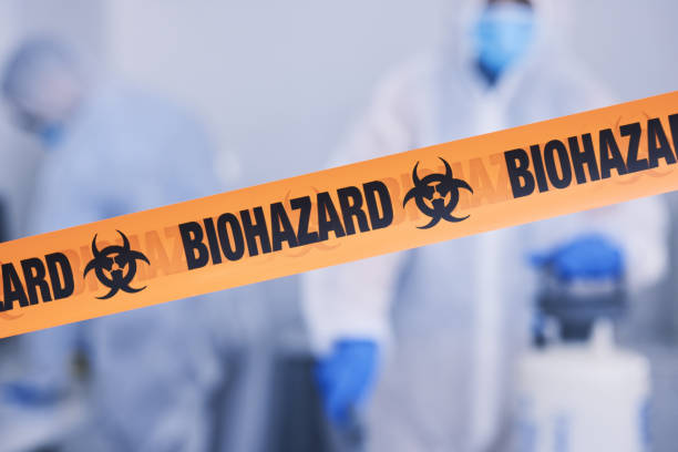 Professional Biohazard technician working in Warren, AR